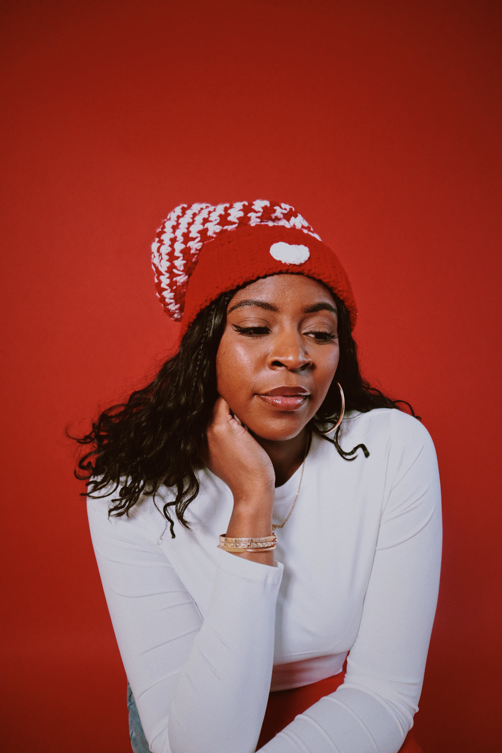 Love in Every Stitch Slouchy Beanie