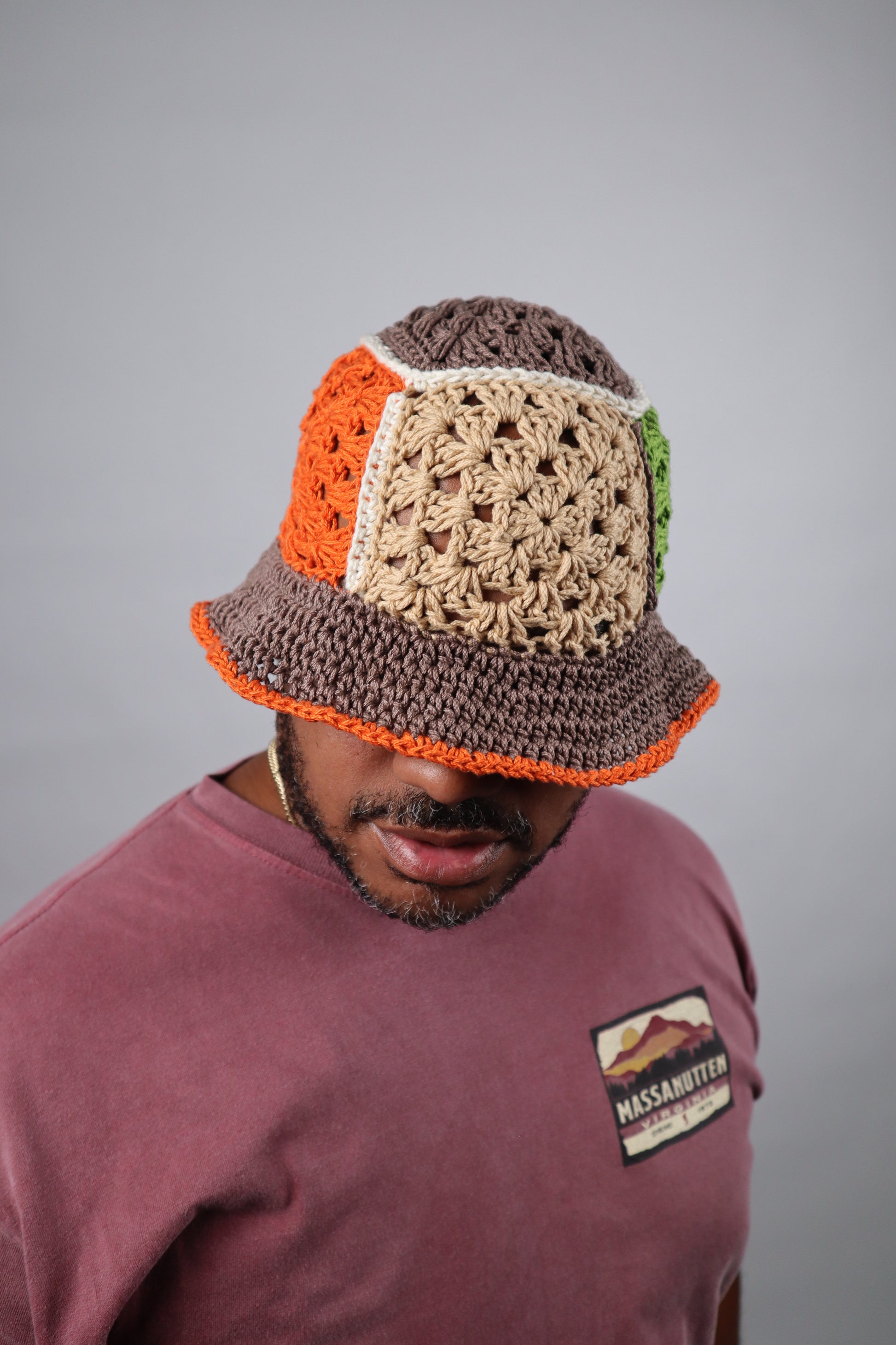 Fall Granny Bucket Hat