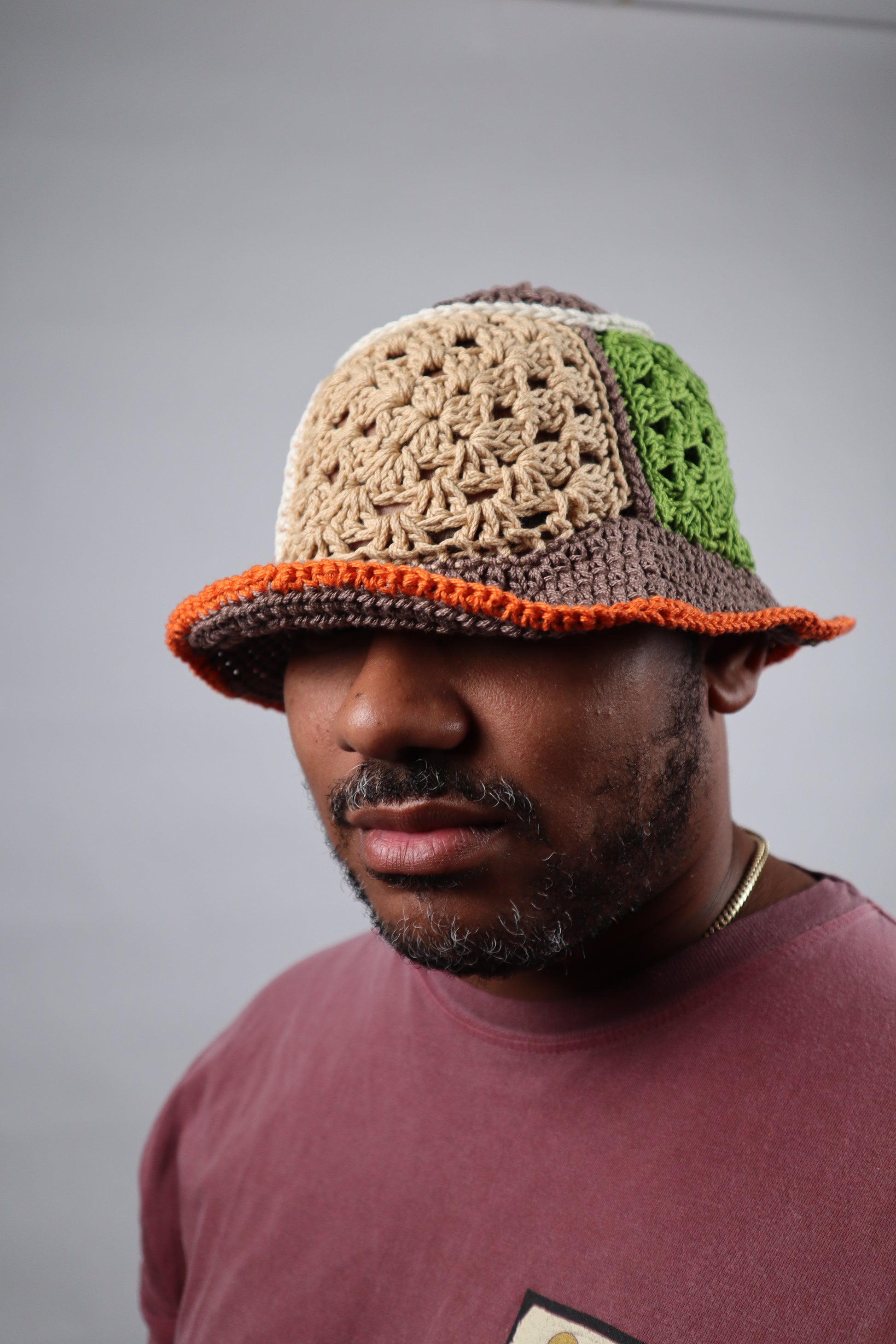 Fall Granny Bucket Hat