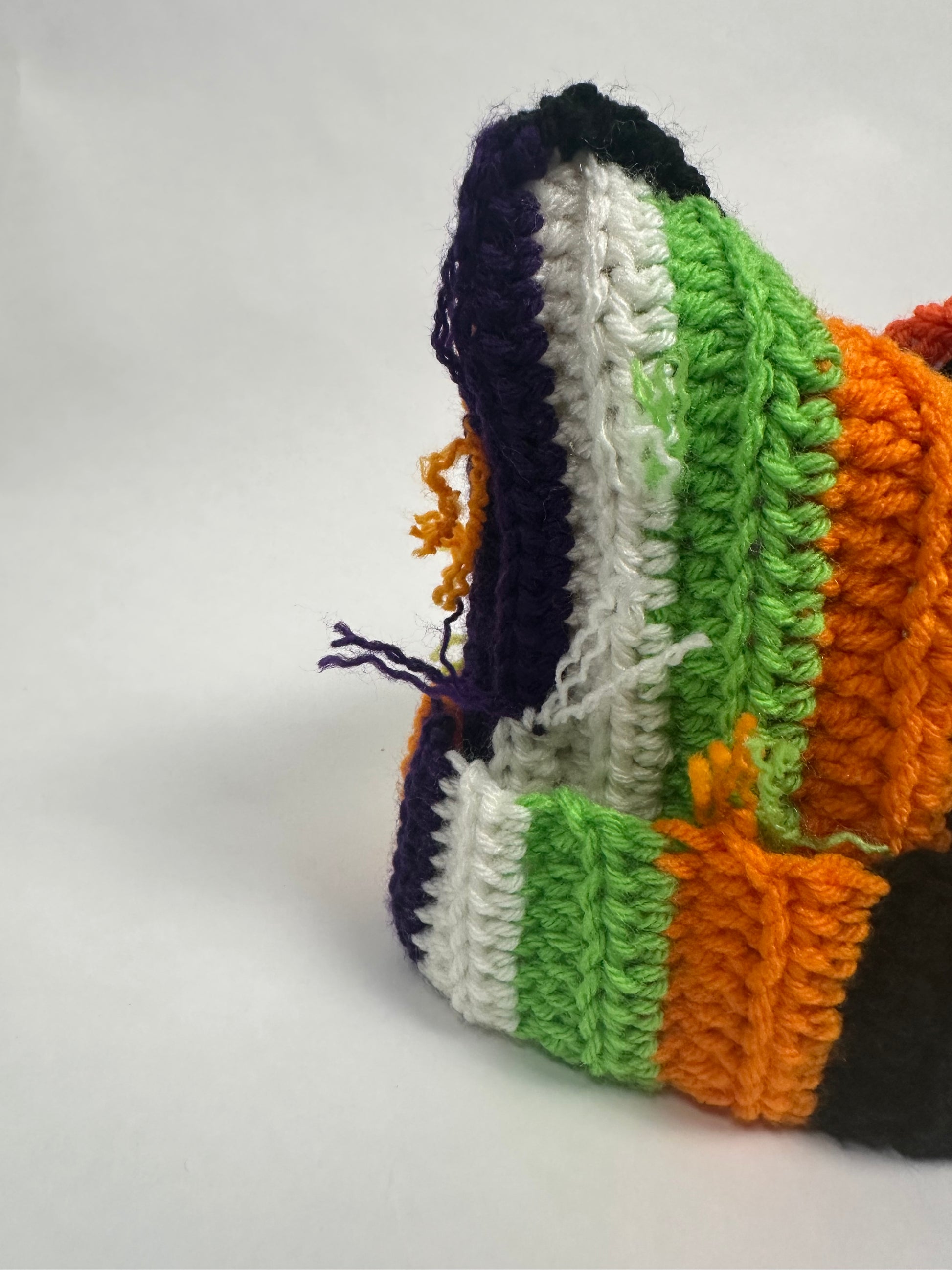 Scrappy Cat-Ear Halloween Beanie