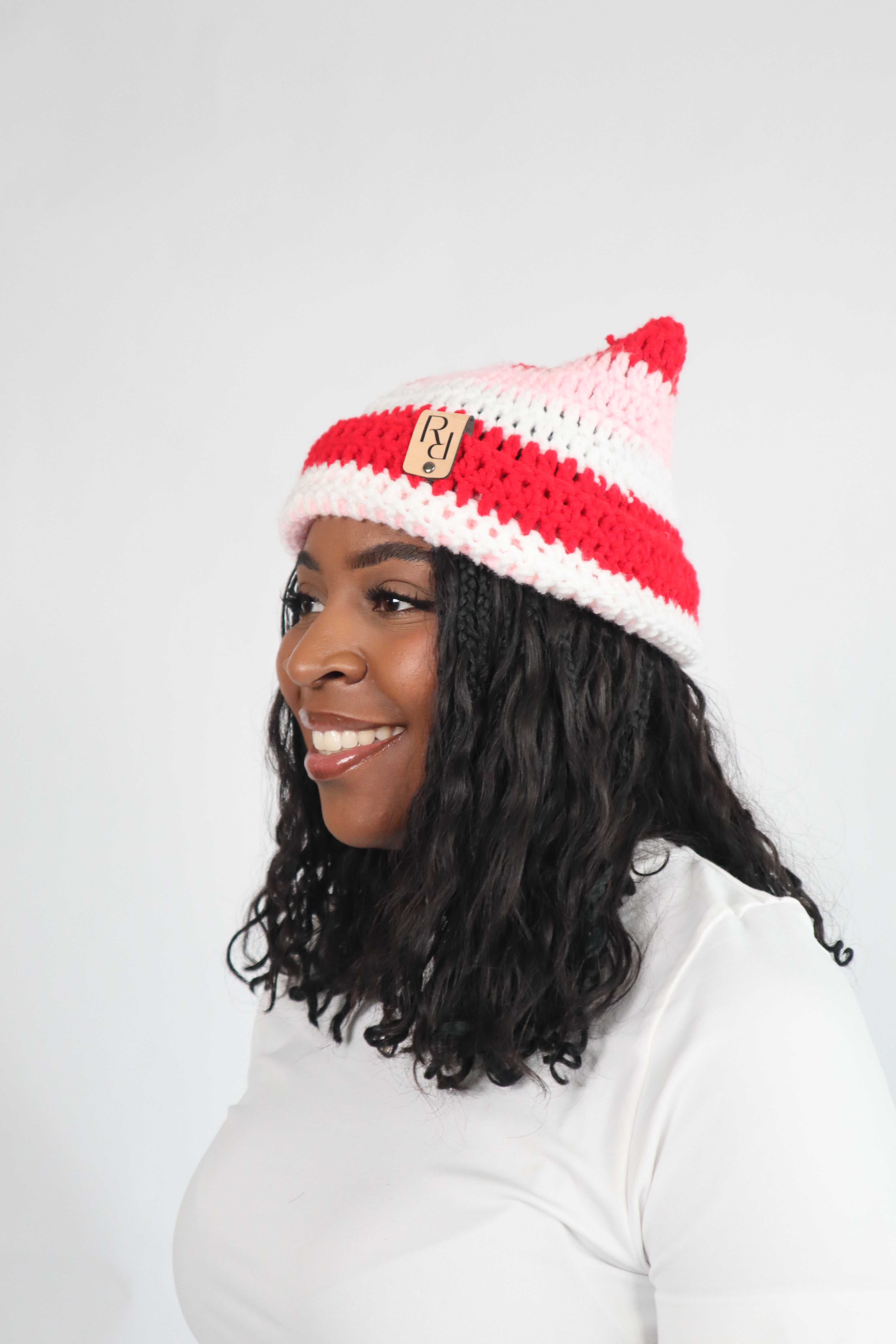 【新品】Gypsohila Ribbon Knit Beanie gypsohila Ribbon Knit Beanie ネイビー 【公式通販】