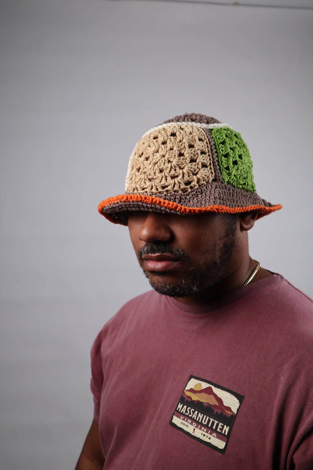 Fall Granny Bucket Hat
