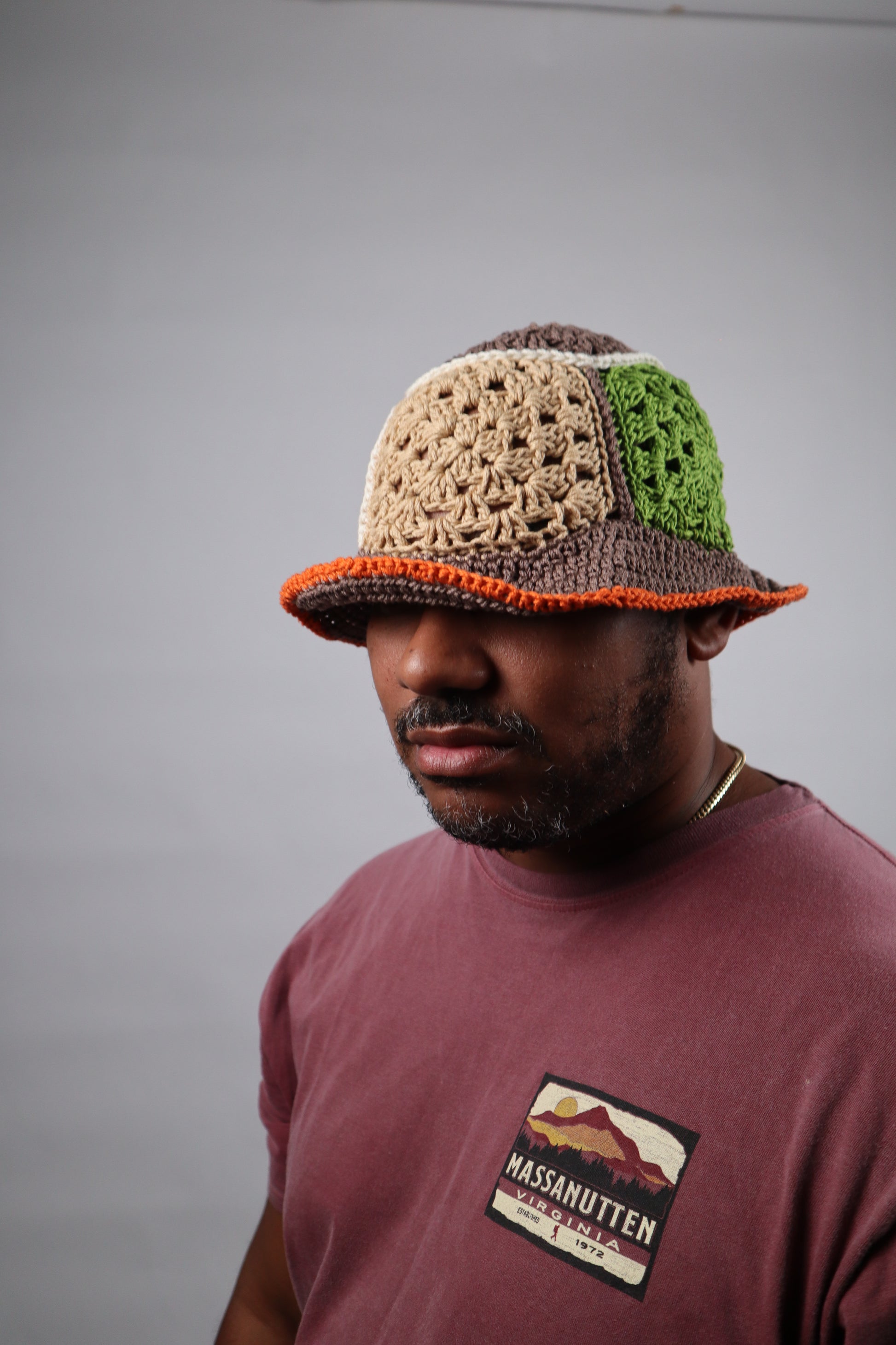 Fall Granny Bucket Hat
