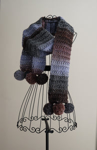 Dark Blue Scarf
